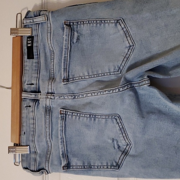 Kut from the Kloth Jeans Womens Size 4 Light Blue CONNIE HIGH RISE ANKLE SKINNY - Picture 9 of 13